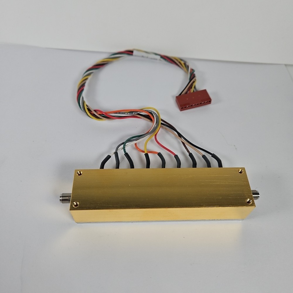 Weinschel Corp Model: 6038 12VDC Programmable Attenuator Wire Plug I/O Module