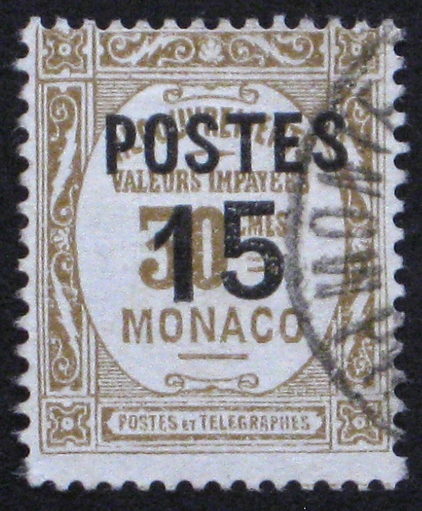 1937 Monaco Used Scott 133; Mi 151