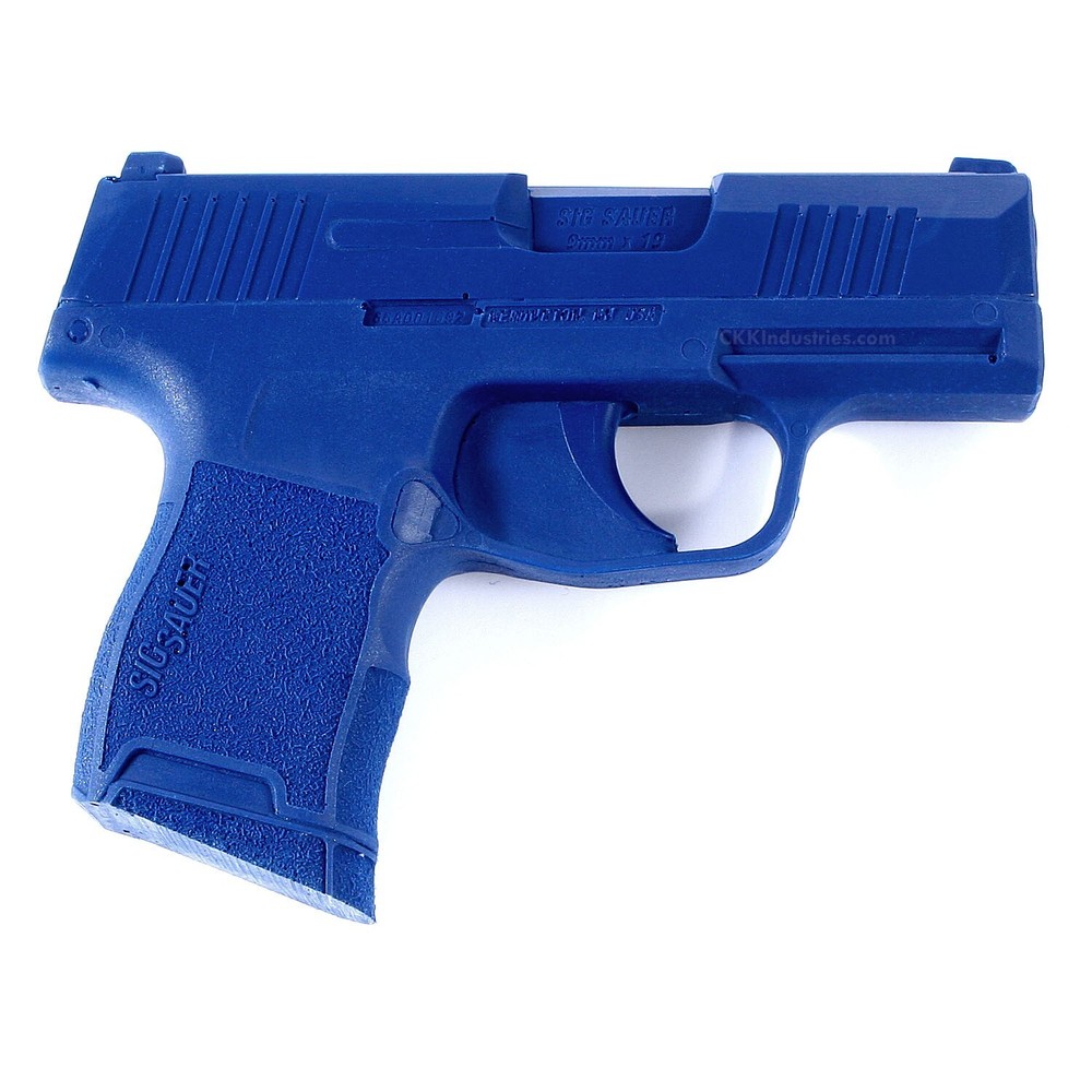 Blue Training Prop for SIG P365 - Solid Resin - Not a Gun