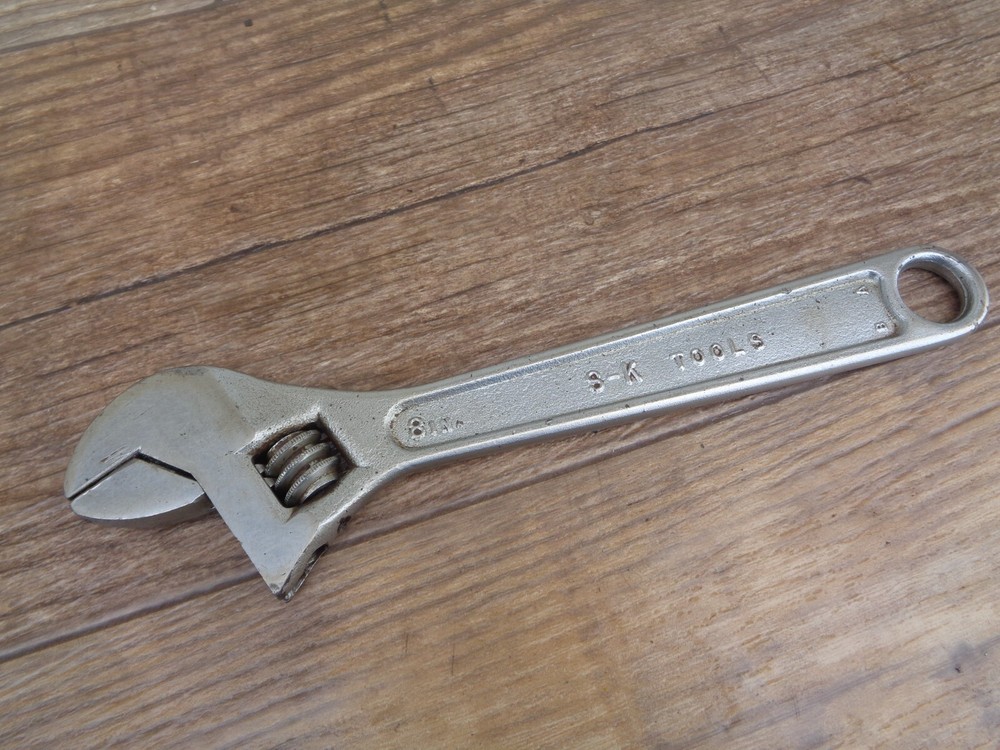 S-K TOOLS 8" Adjustable Wrench SK