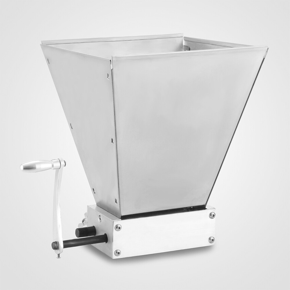 Manual Roller Grain Mill 4L Adjustable Low Speed Drill Corn Crusher Machine