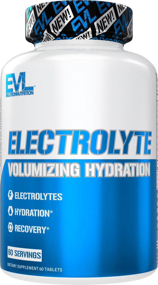 Evlution Nutrition Electrolyte Volumizing Hydration Tablets - 60 Servings