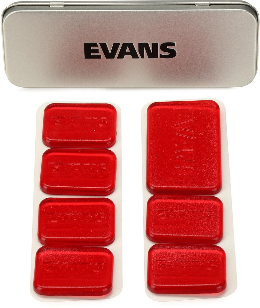 Evans EQ Pods Damper Gels - 7-pack (5-pack) Bundle