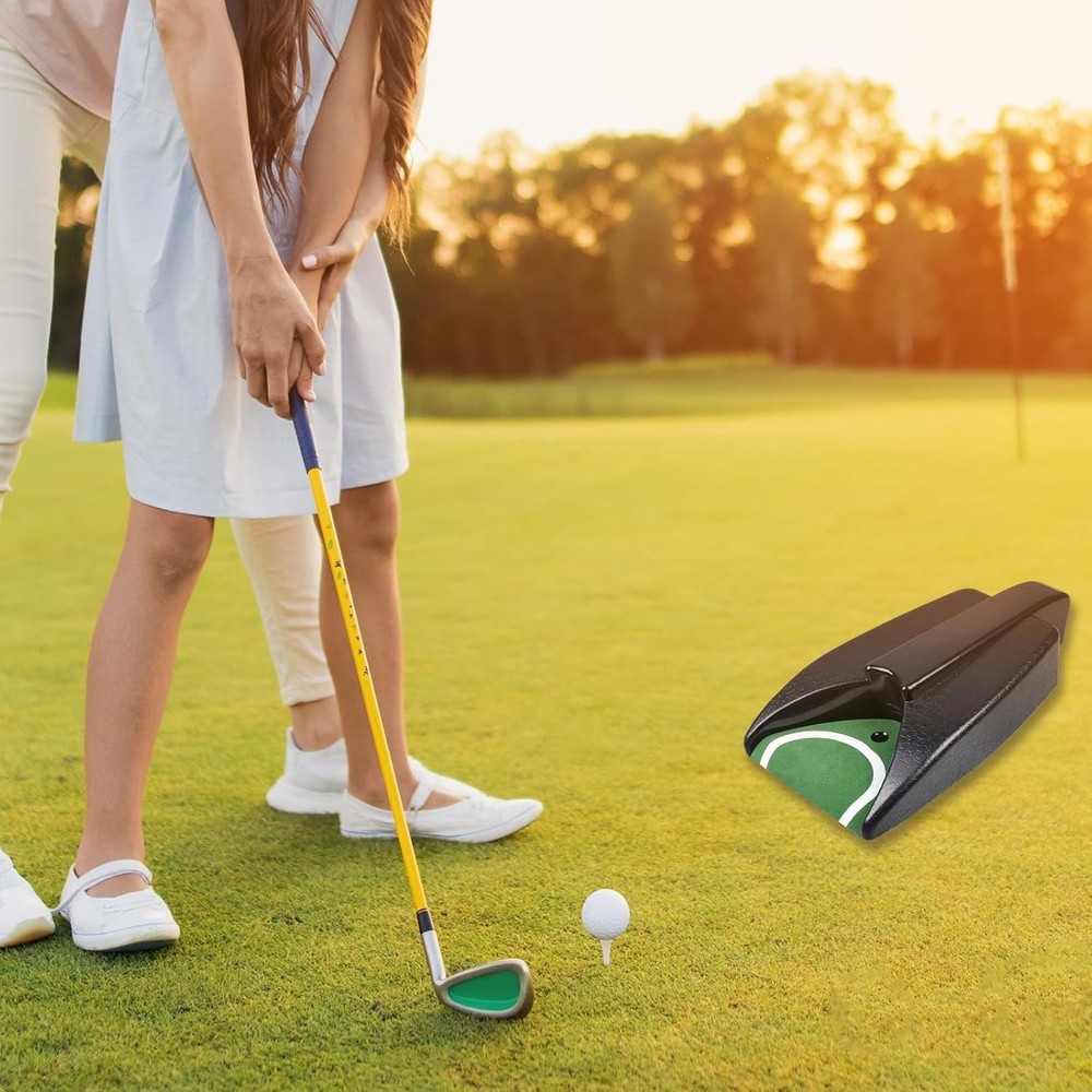 Golf Ball Return Putting Unit, Automatic Return Machine, Indoor Golf Putting ...