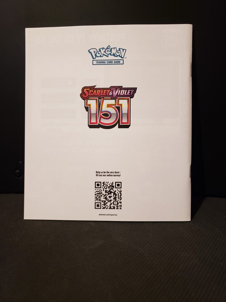 POKEMON 151 ELITE TRAINER BOX PLAYER'S GUIDE