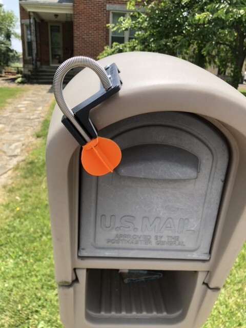 Mail Alert - Mail Flag - Mailbox Alert - FOR STEP2 STYLE MAILBOXES AS SHOWN- NEW