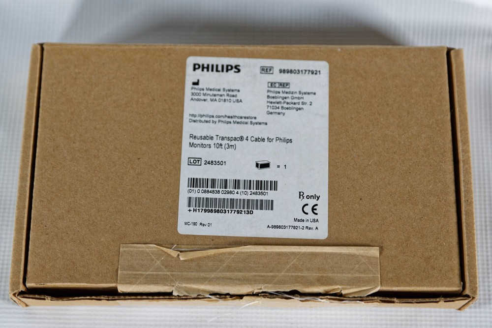 NIB Philips OEM Tanspac 4 Cable For Philips Monitors 10ft (3m)