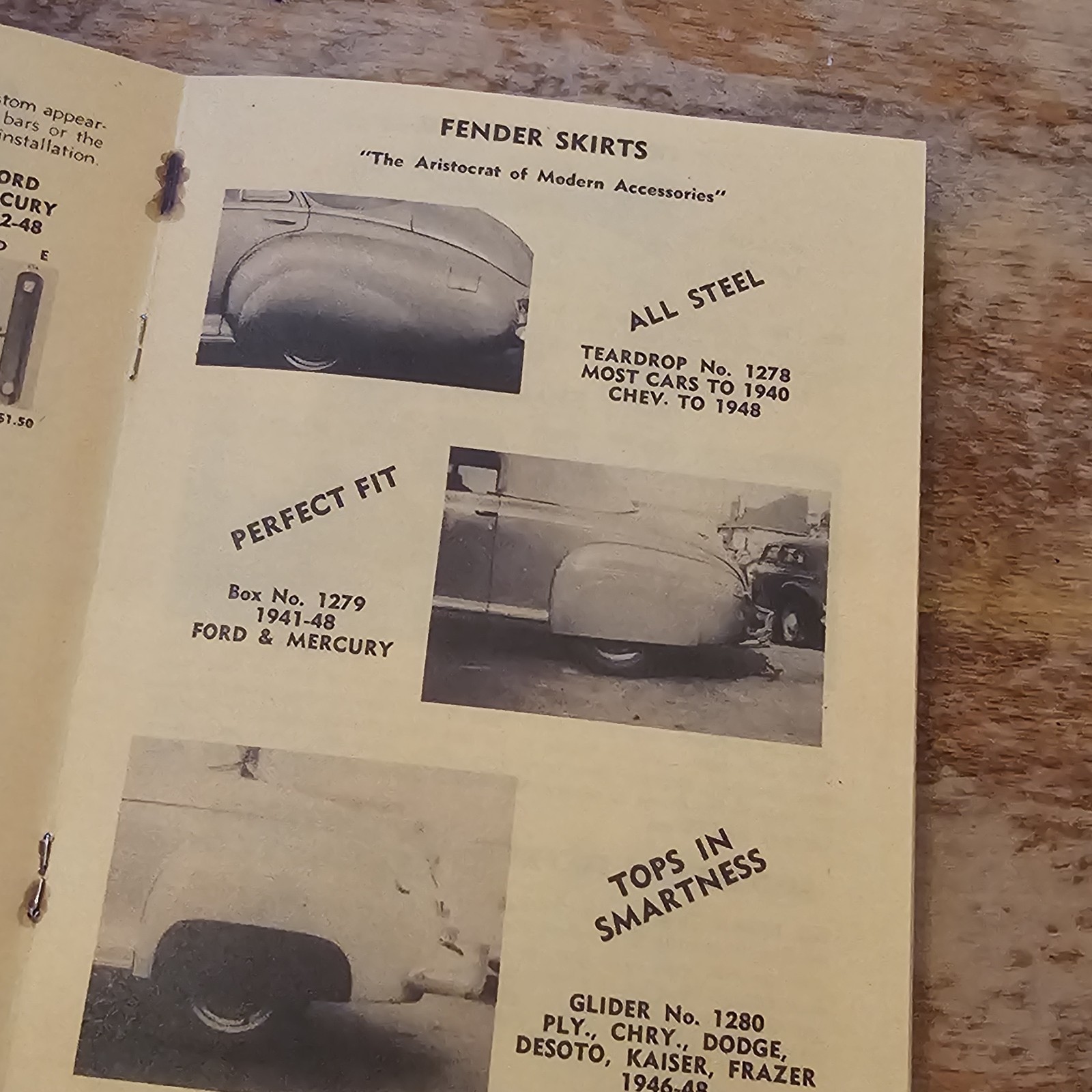 1948 Eastern Auto Accessories Catalog hot rod custom speed shop Cal auto ford V8
