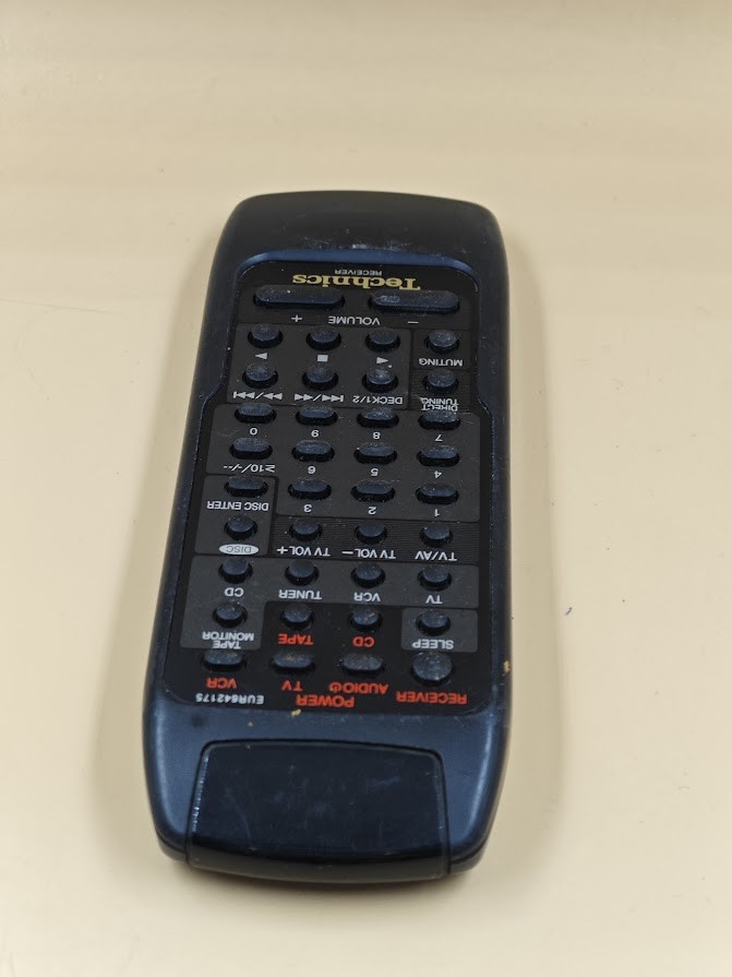 Technics Remote Control EUR642175 Used, Fully Working