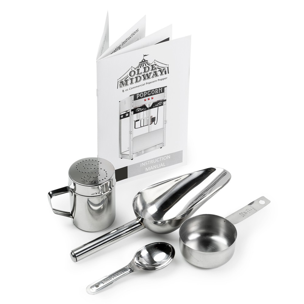 Commercial Popcorn Machine Maker Popper with 8-Ounce Kettle