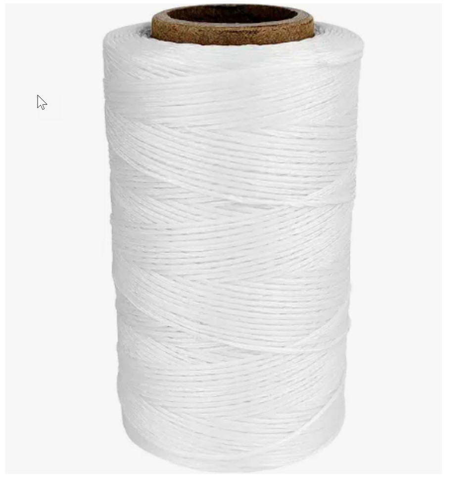 Bookbinding waxed thread about 284 yards