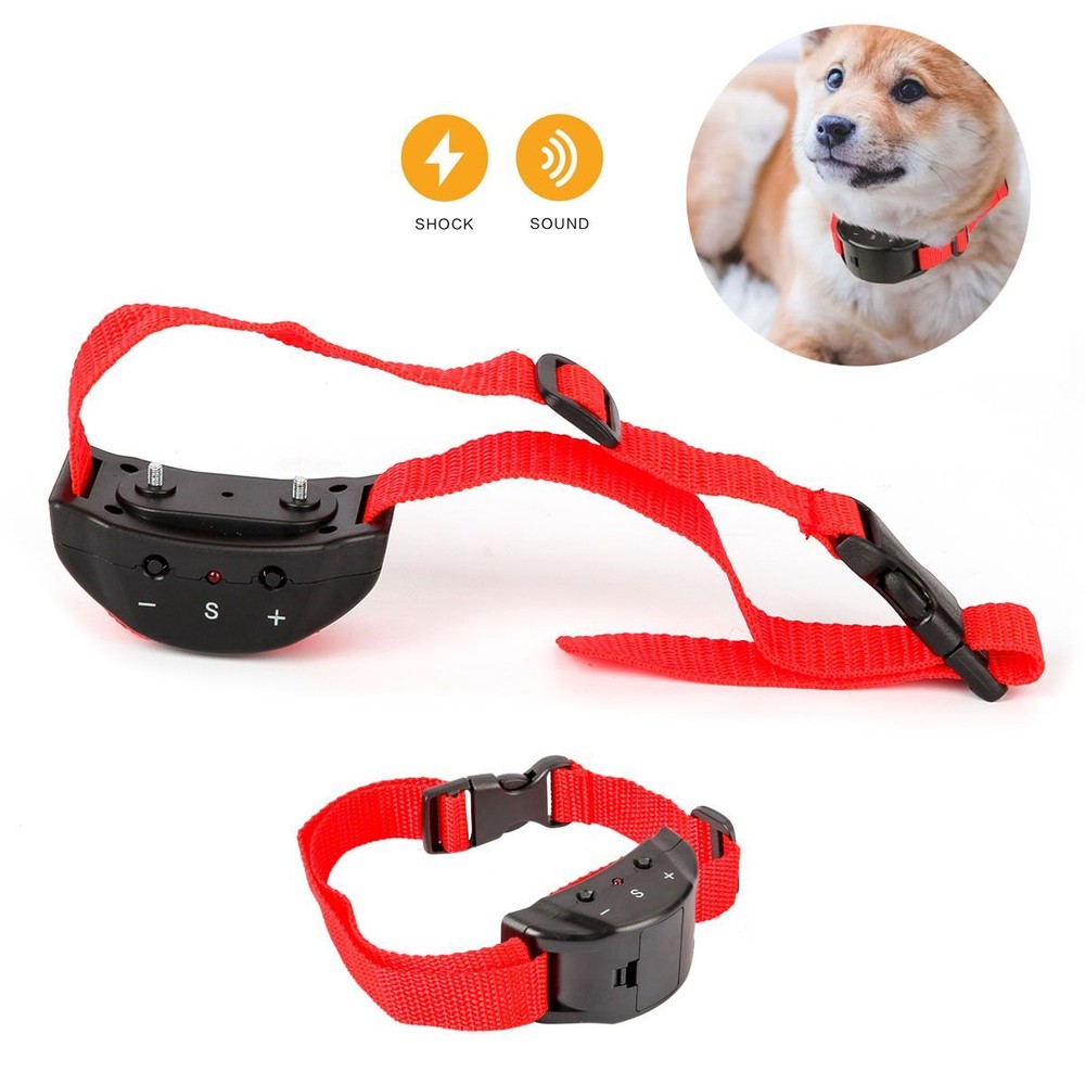 Automatic Anti Bark Barking Dog Shock Control COLLAR Device Small Medium Large