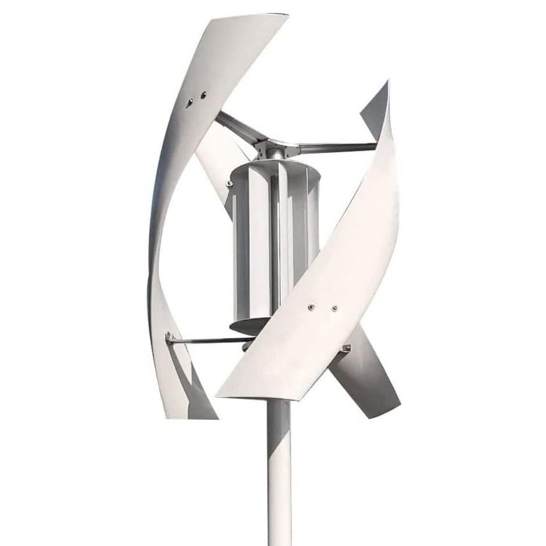 3000W Vertical Wind Turbine Generator Hybrid MPPT Controller 48V Windmill Motor