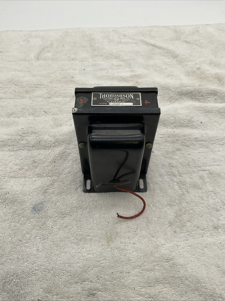 Vintage Thordarson Electric MFG.Co Choke Transformers T-45557 V!!!S1