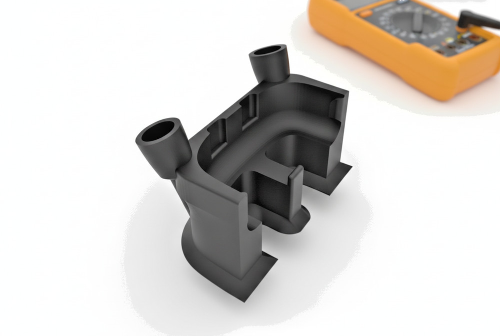 Fluke 101 Multimeter Holder with Lead Storage - Black - 1 Piece