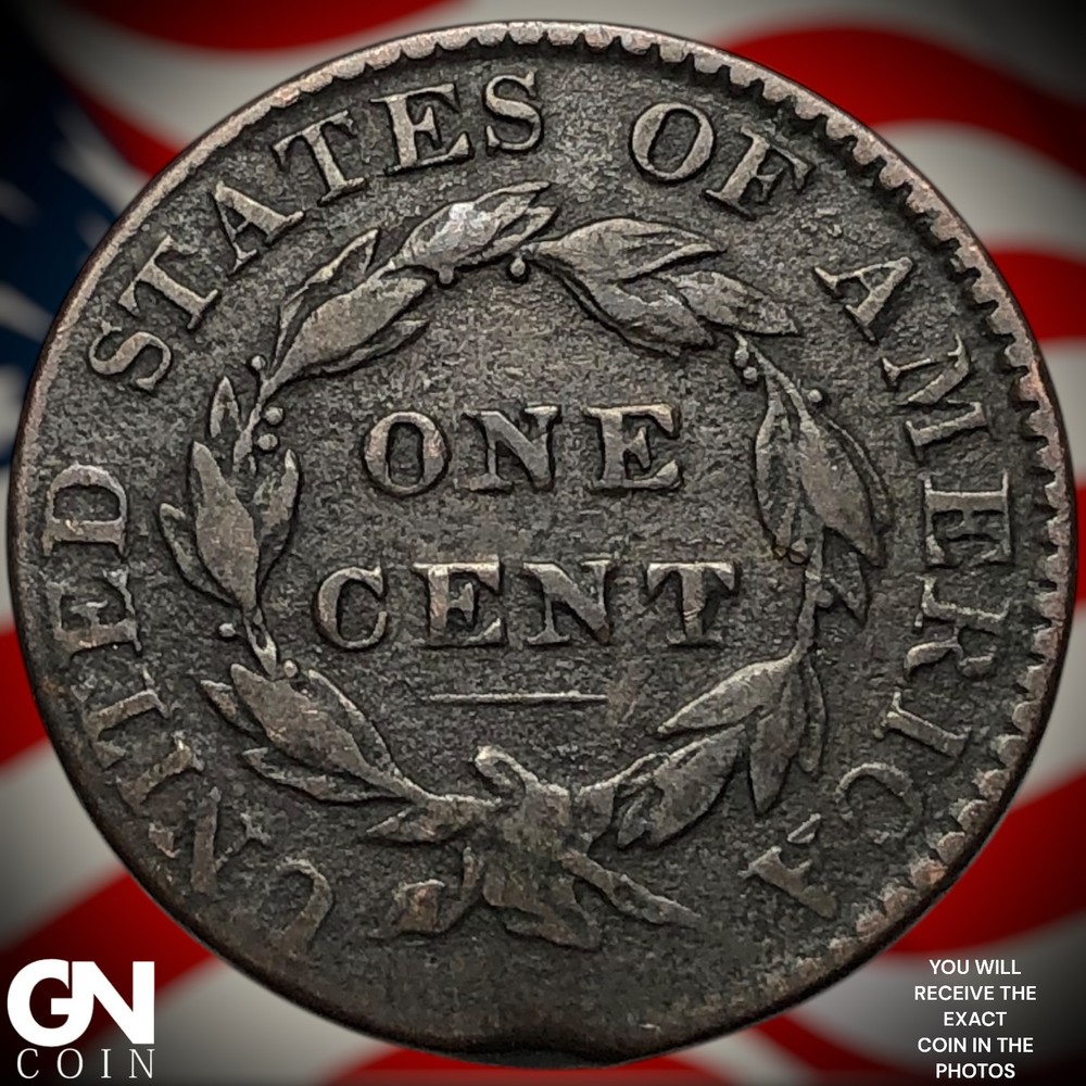 1824 Coronet Head Large Cent Z0968
