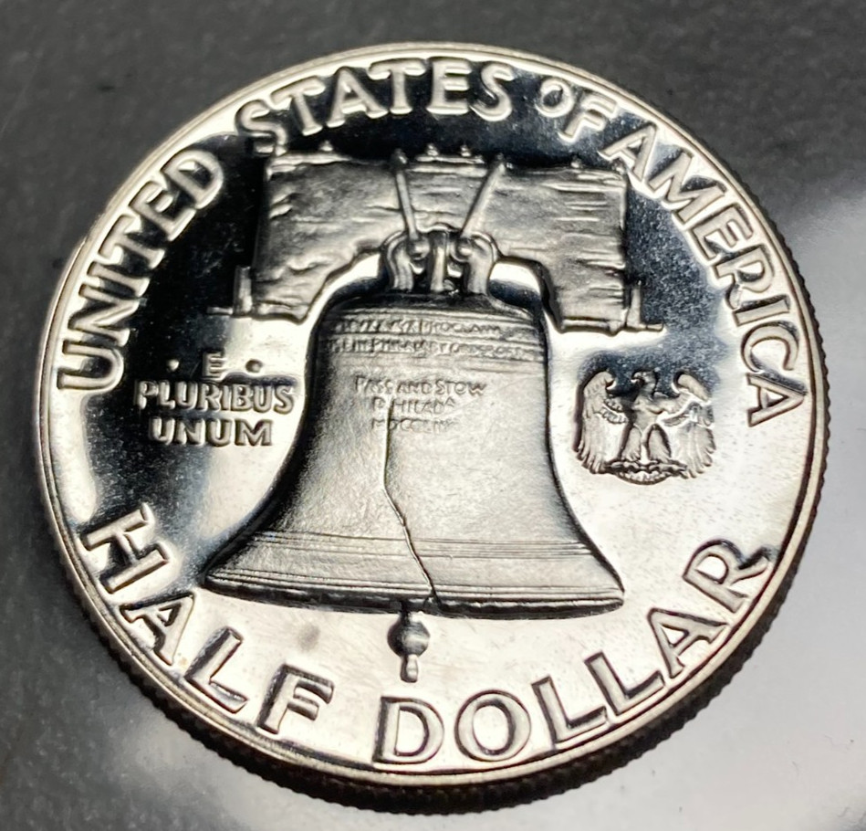 1955 Franklin Silver 50¢ MMM #35