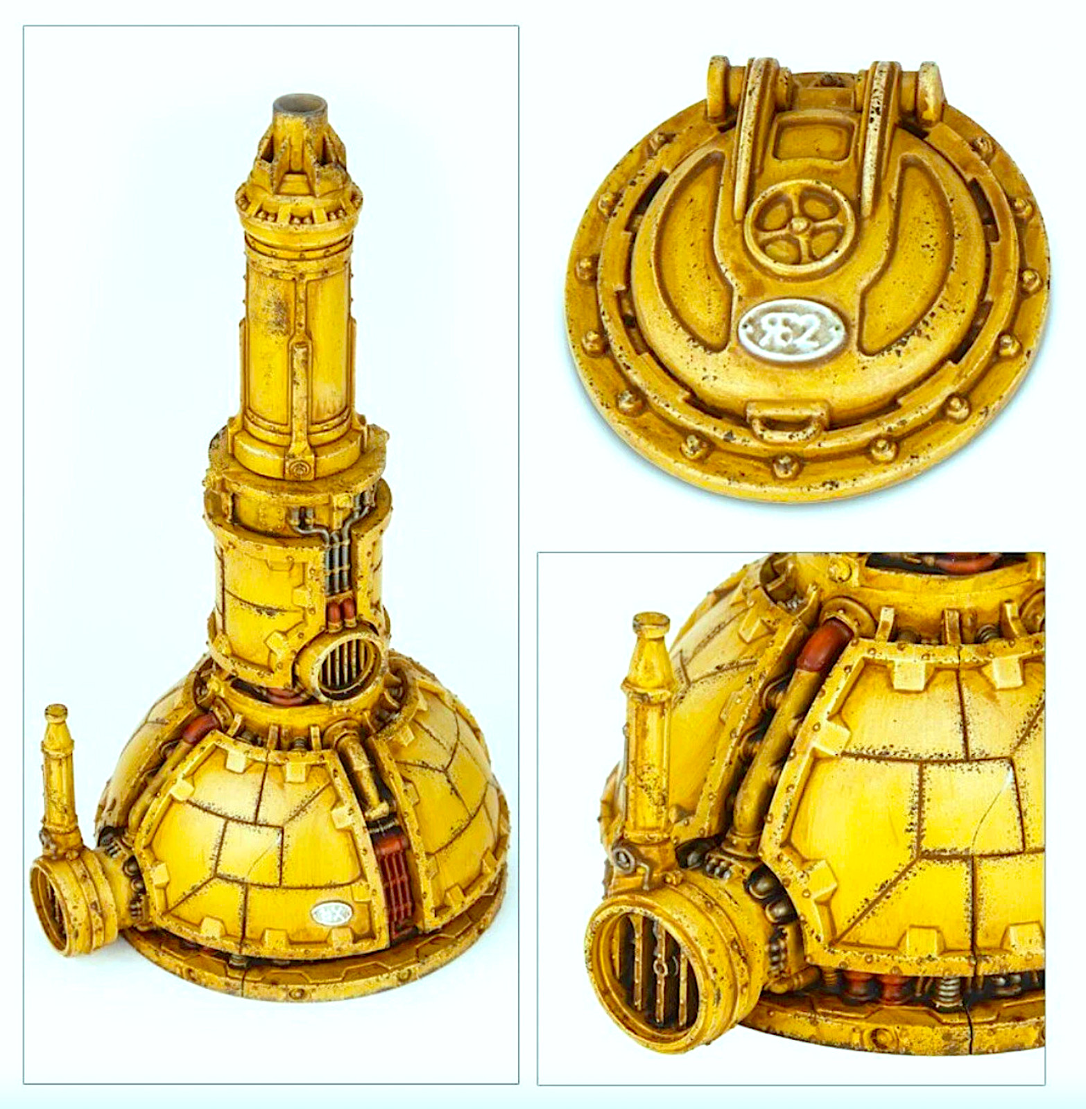 Games Workshop Warhammer 40K Alchomite Pipes Terrain Model