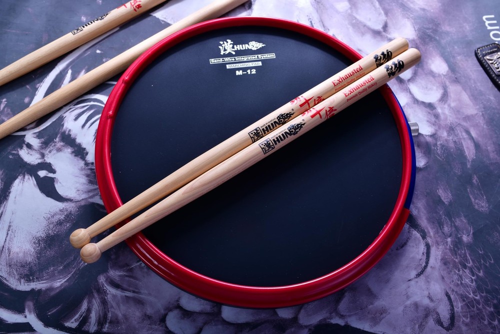 Extra Heavy Marching Drumstick-Exhausted, Marching Drum Stick, Hickory Drum S...