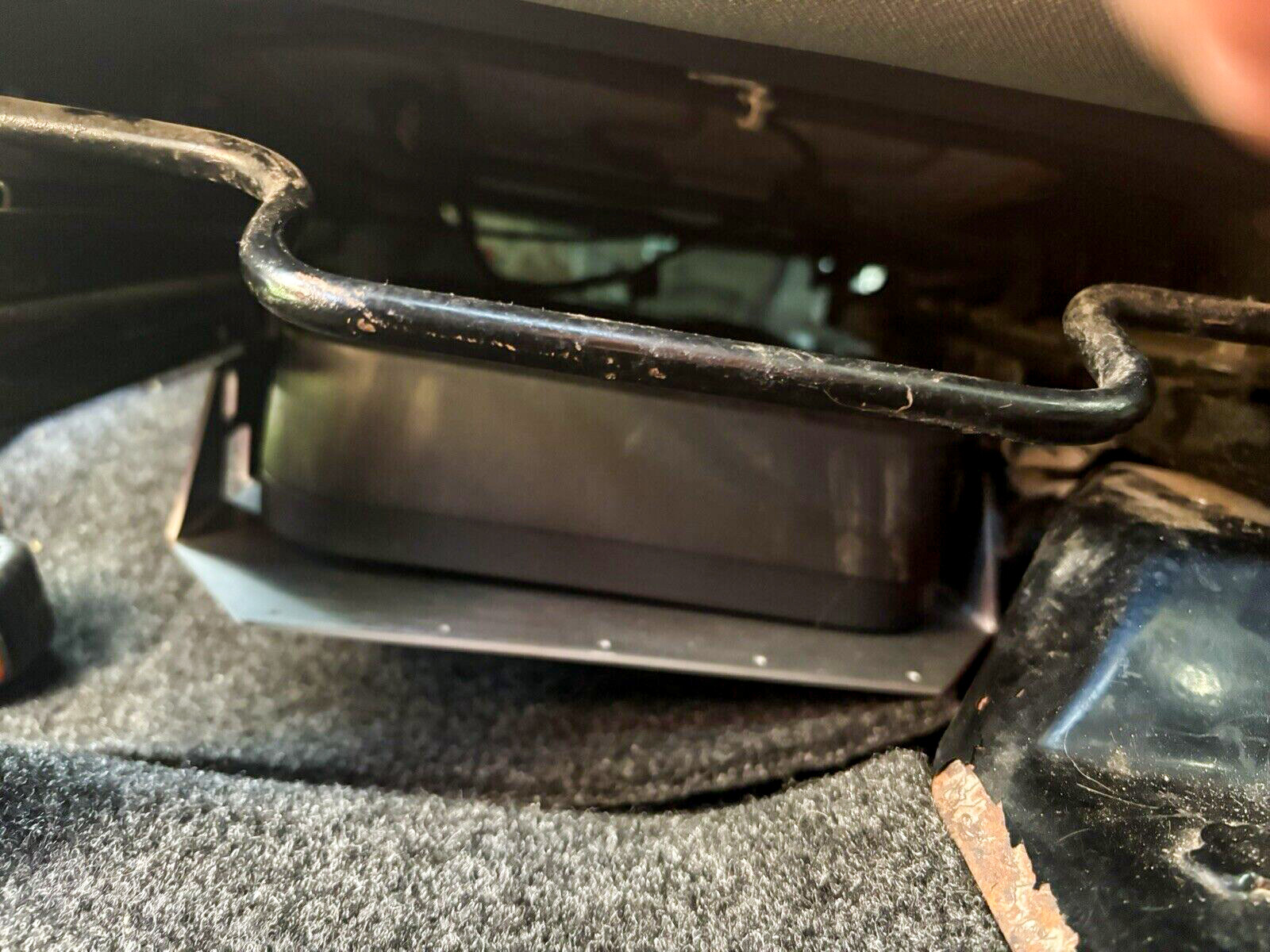 Under Seat Audio Amplifiers Bracket For 07-18 Jeep Wrangler JK JKU w/ Mounting