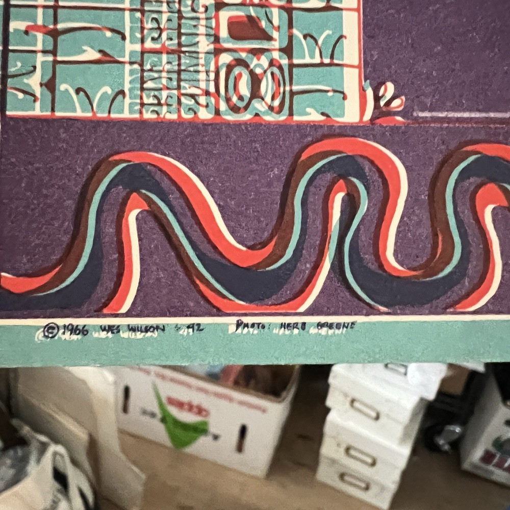 Bill Graham BG 42 Handbill Fillmore 12/16-18/1966 Wes Wilson