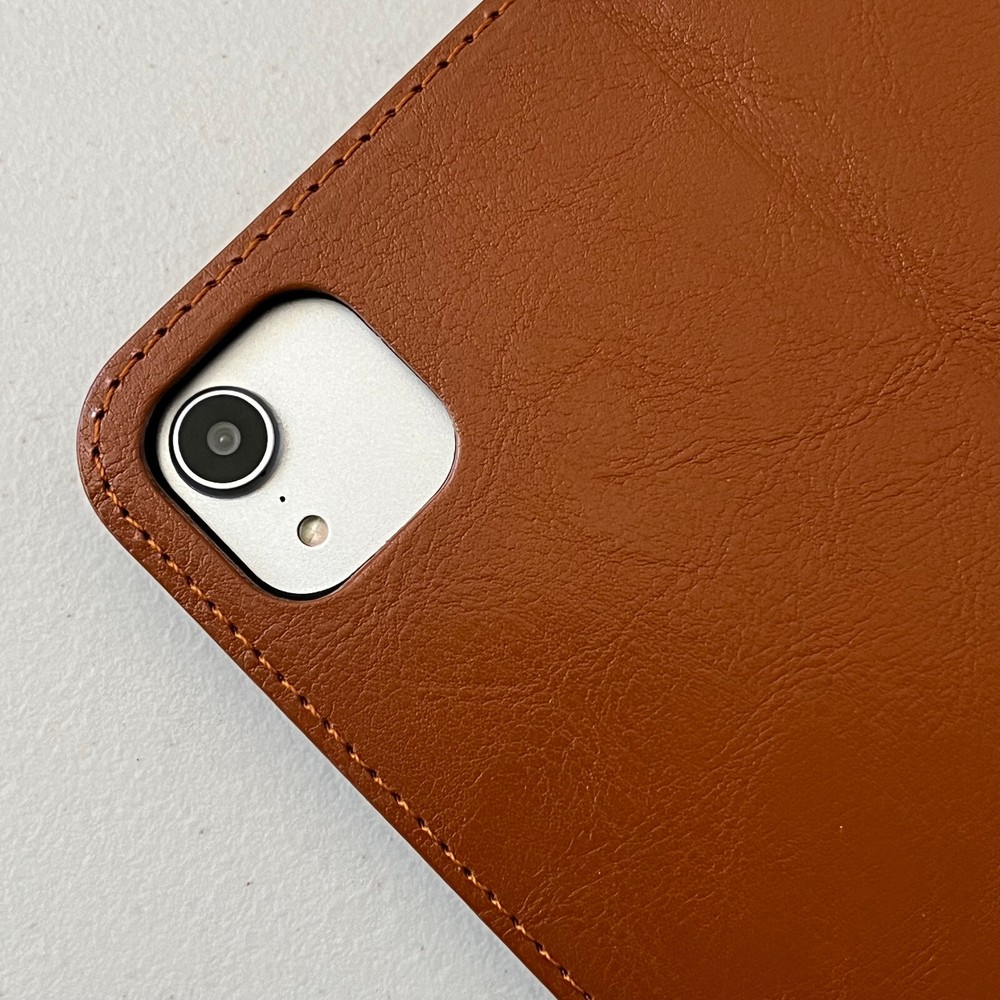 iPad Pro 12.9" (3rd Generation) Genuine Leather Folio Stand Case Cover