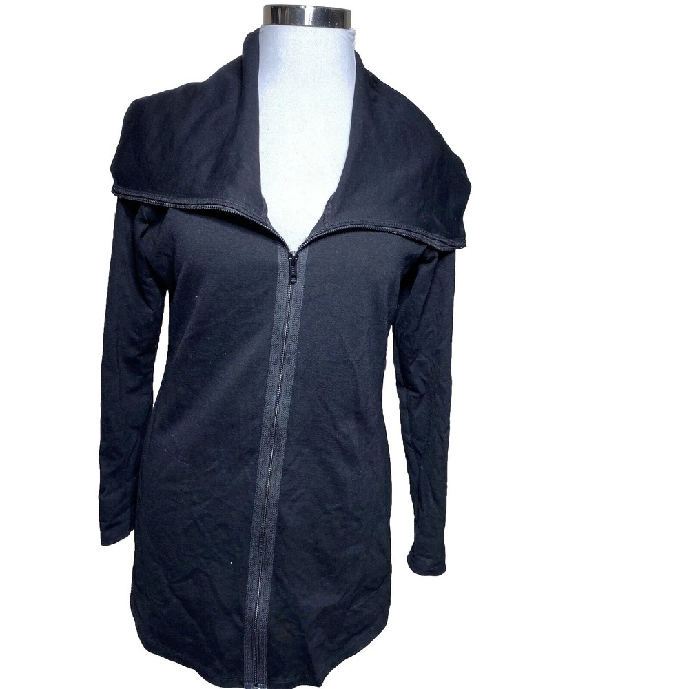 Gr.Dano Women Black Jacket full zip  Size Medium