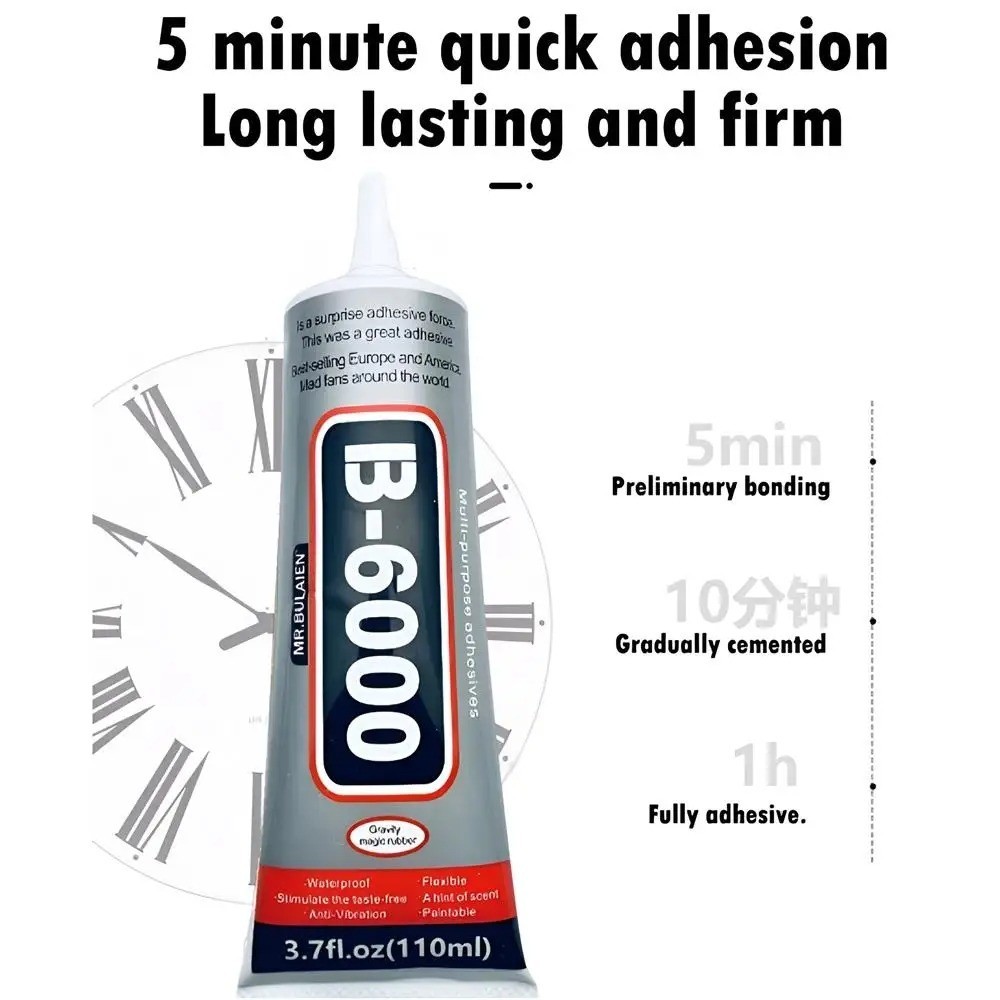 B-6000 Adhesive Multi-Function Glues,Super Glue Suitable Multipurpose for Jewell