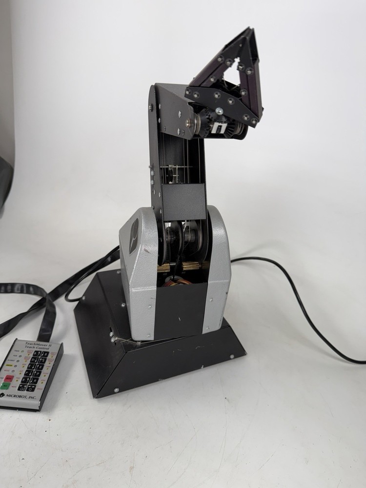 Microbot Teachmover 2 Programmable Robot Arm Toy Teaching Device TESTED/VIDEO
