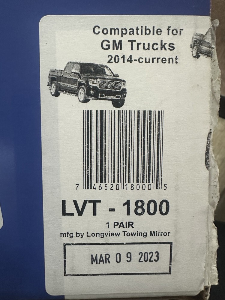 GM 2004-Current Towing Mirrors
