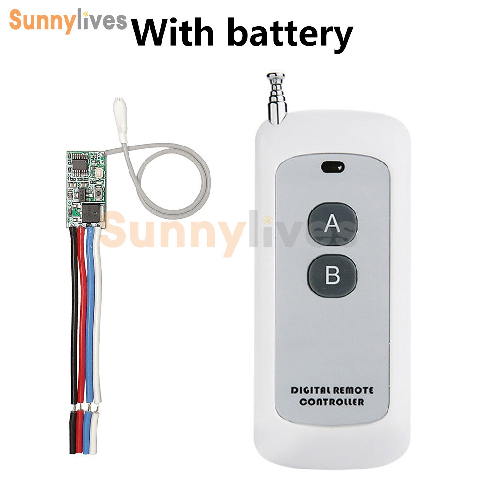 DC 3.6V-24V 433mhz 1CH Relay Wireless RF Remote Control Switch Receiver Module
