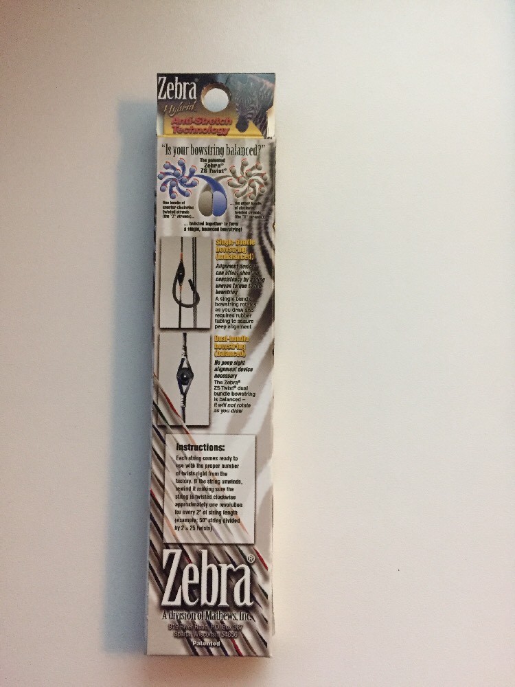 zebra hybrid premium replacement bowstring for compound bows All Sizes New