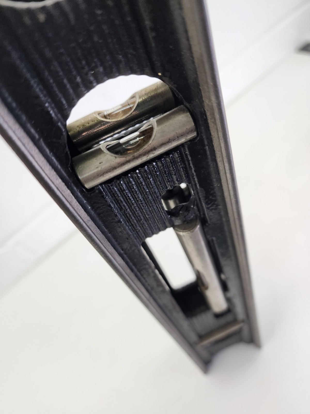 (2) Vintage Stanley No. 36 Cast Iron 12" Machinist Level