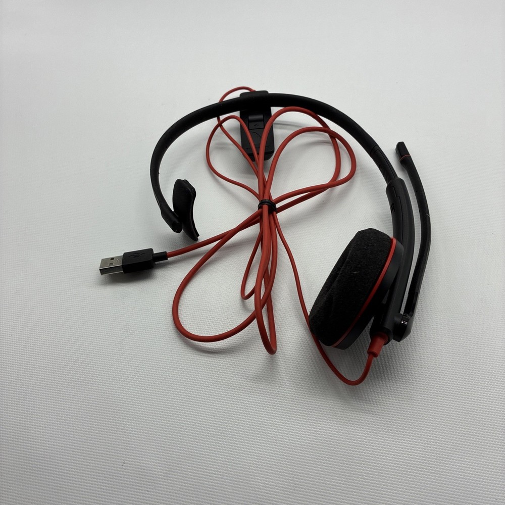 Plantronics Blackwire 3210 USB Over The Ear Headset Single