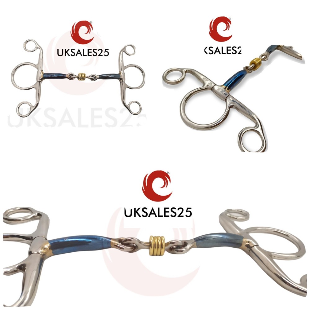 Sweet Iron Blue Elevator Bit / Brass Rollers  (UKSALES25®) *SAME DAY DISPATCH*