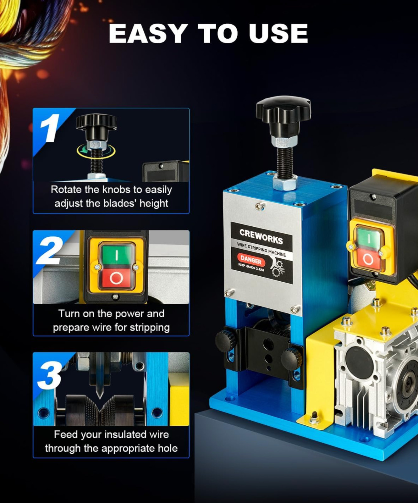 Pelacables Automatico Electrico Maquina De Pelacable Electricos Para Pelar Cable