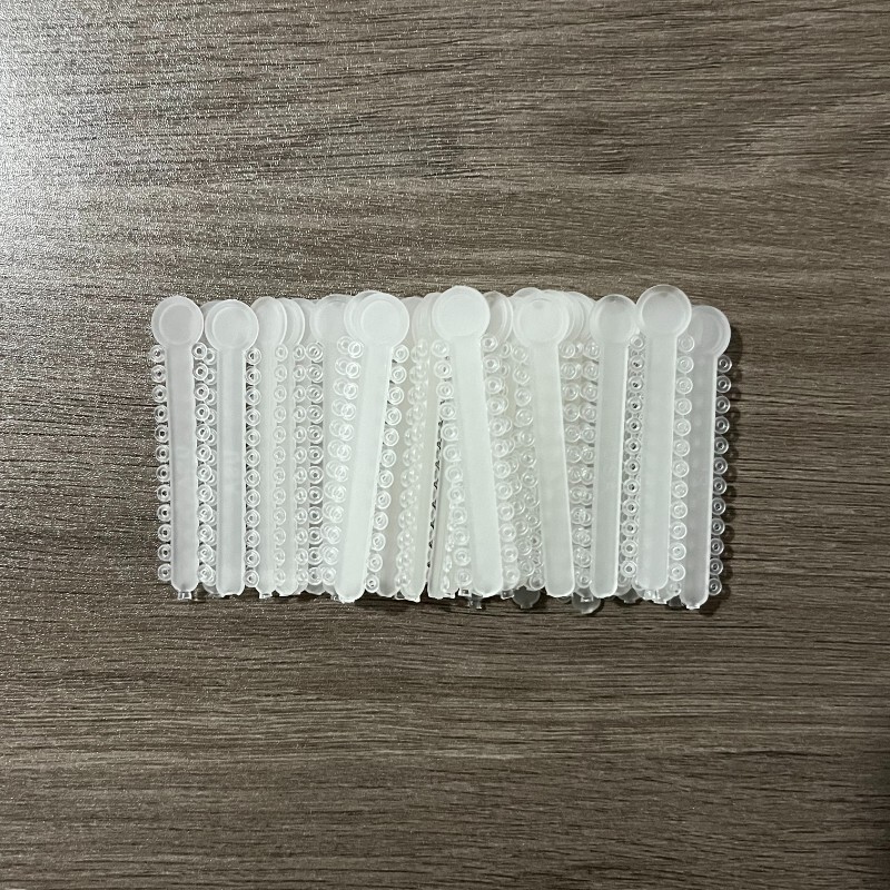 1Pack/1008pcs Dental Ligature Ties Orthodontic Elastic Rubber Bands 38 Colors