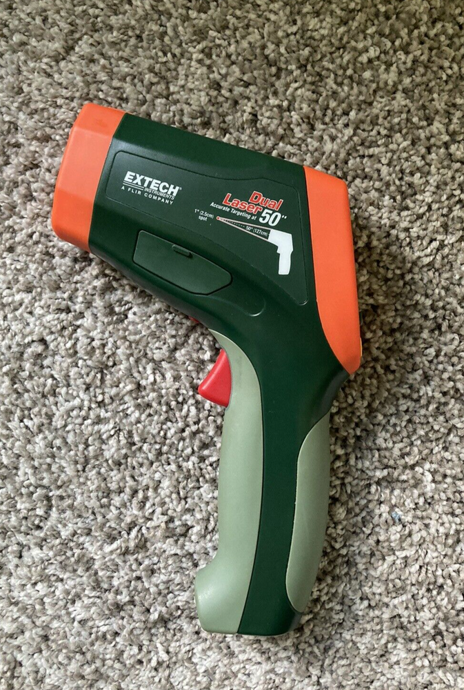 Extech Dual Laser Infrared Thermometer Model 42570 IR Temperature