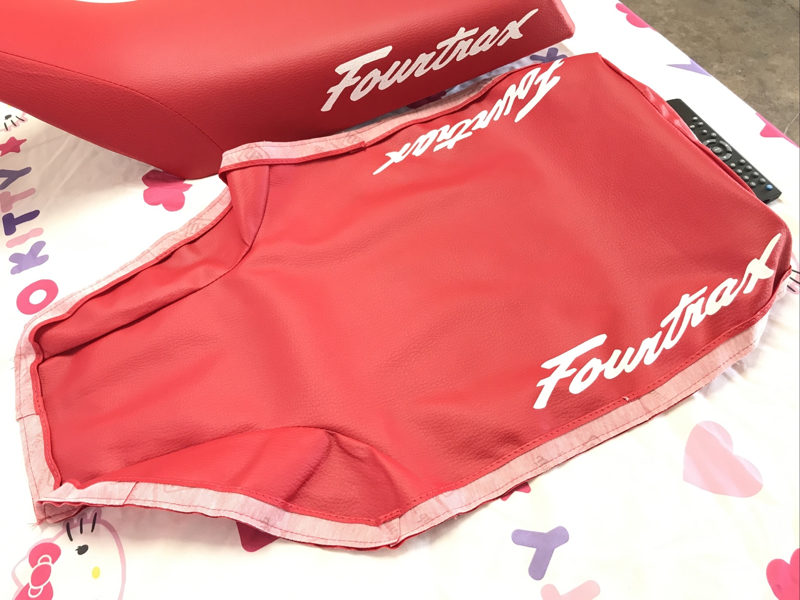 HONDA TRX250R SEAT COVER FOURTRAX 1987 TO 1988 MODEL SEAT COVER RED (H*-266)