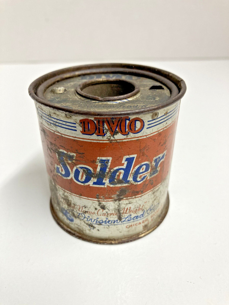 Vintage Divco Solder 8.4 OZ.