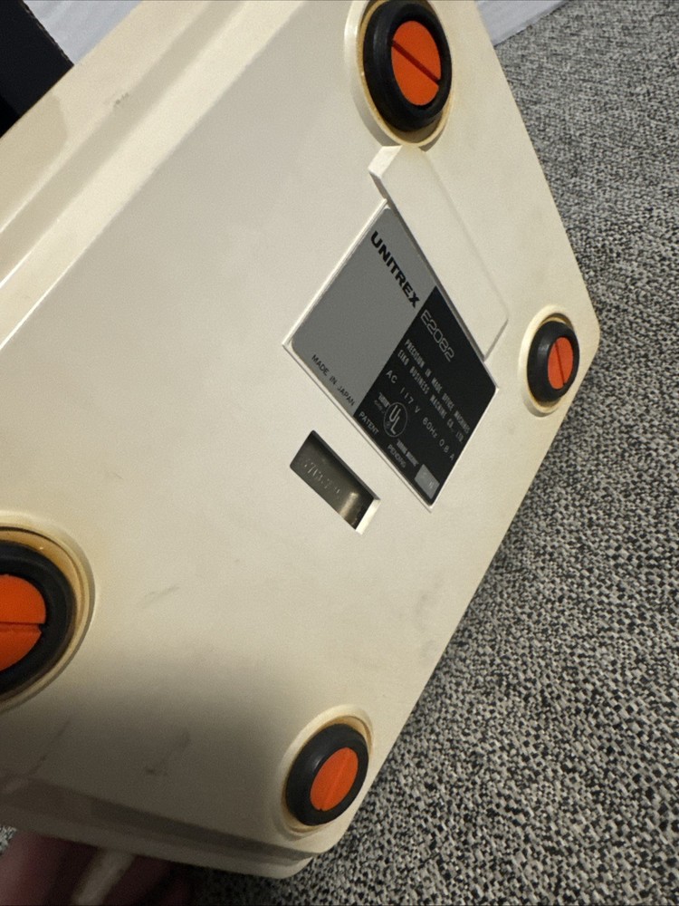 Unitrex Eiko Electric E2082 ● 10 Key Adding Machine Printer 1970s Vintage Retro