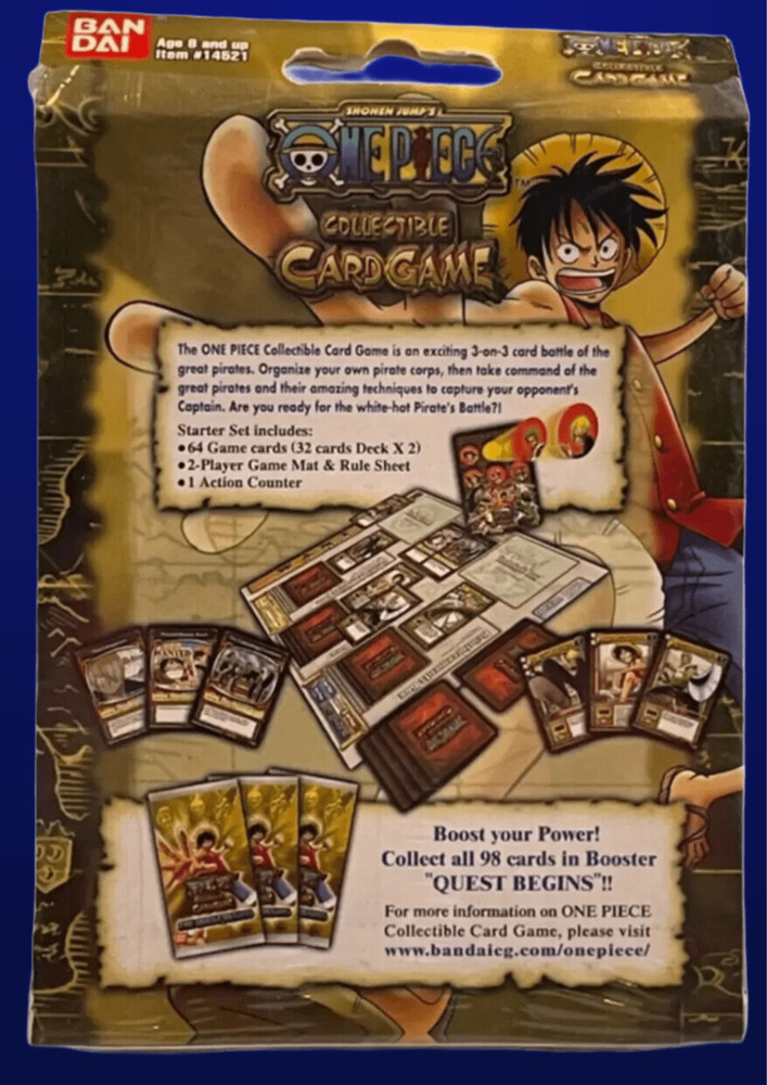 2005 One Piece CCG The Quest Begins Starter Deck