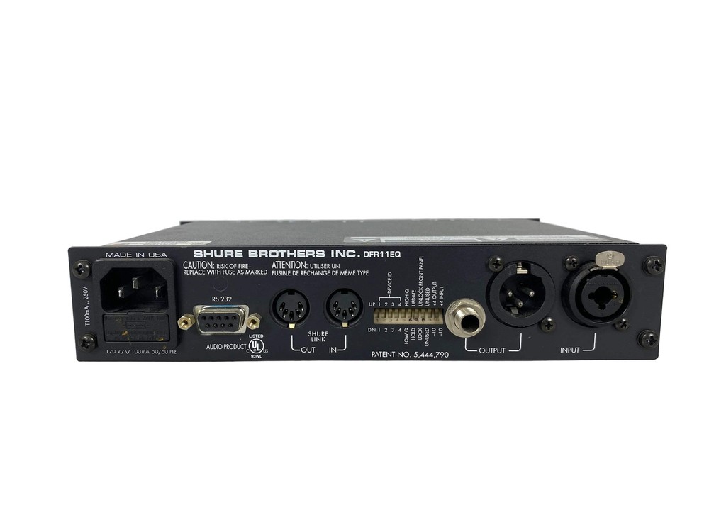 Shure DFR11EQ Digital EQ and Feedback Reducer