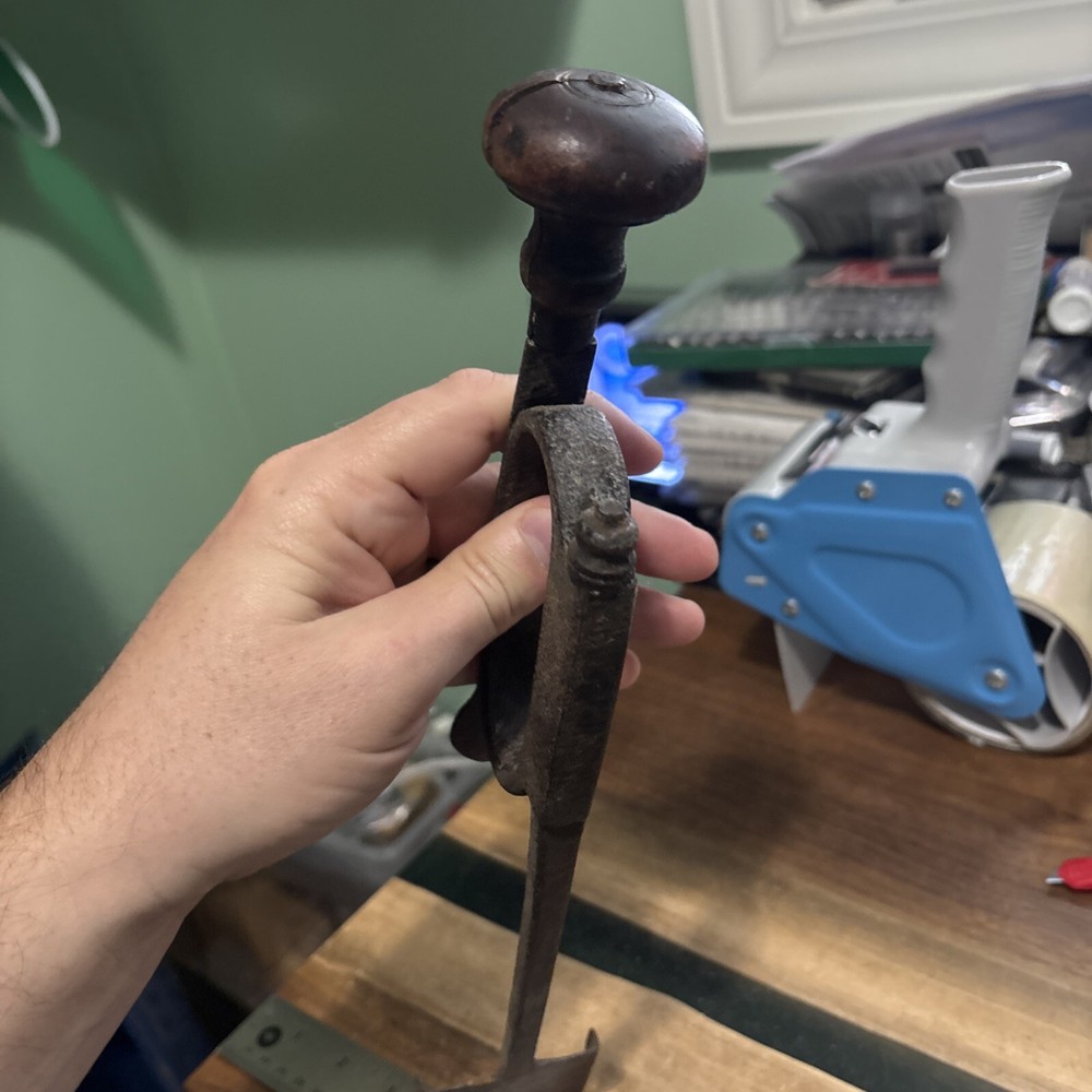 Unusual Primitive Tool Forge Stove Scraper Shovel Blacksmith