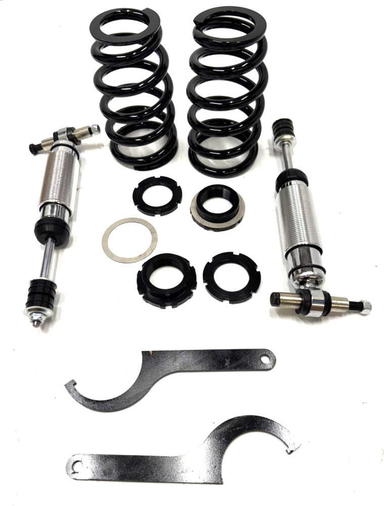Mustang II IFS Front End Conversion 500lb Spring Adjustable Coil-Over Shocks Kit
