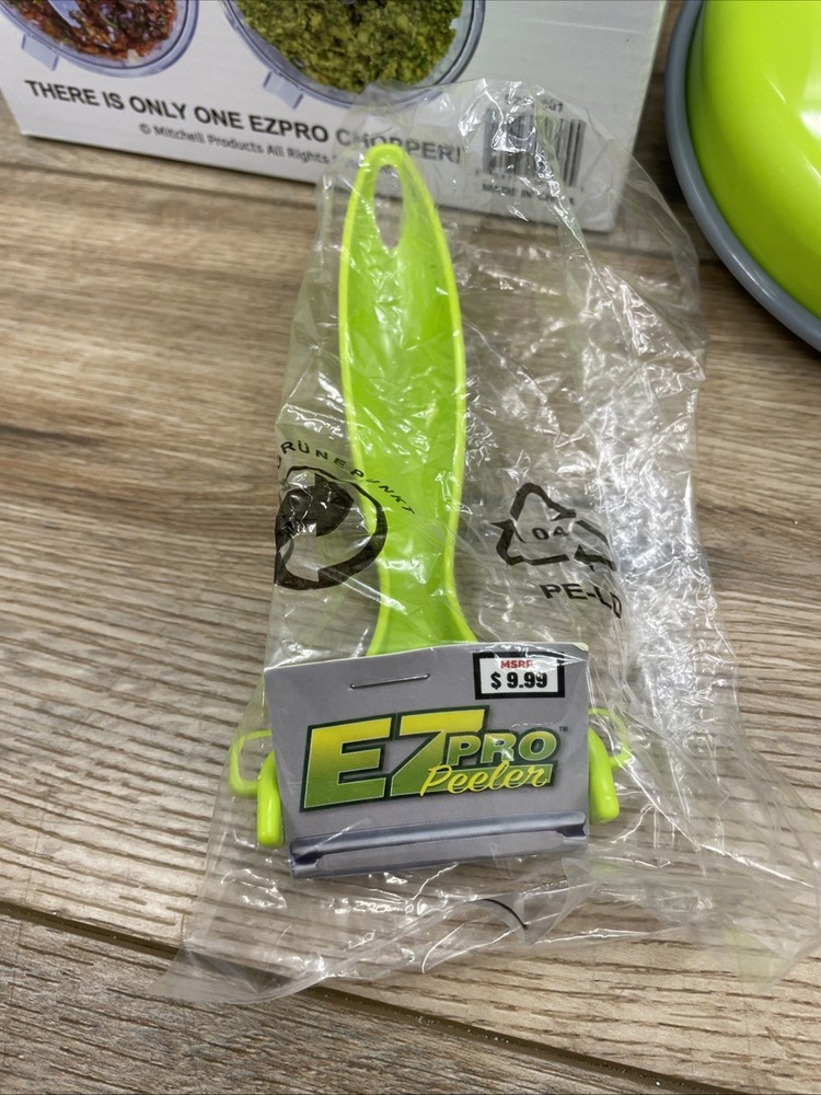 New Open Box EZ Pro Manual Chopper/Food Processor