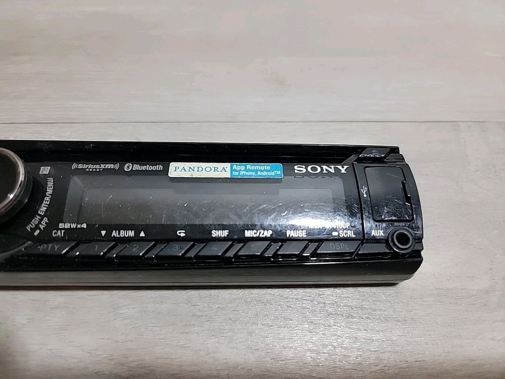 Sony MEX-BT4100P Replacement Faceplate