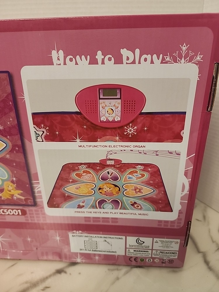 Dynamic Girl Fun Dance Mat Educational Toy
