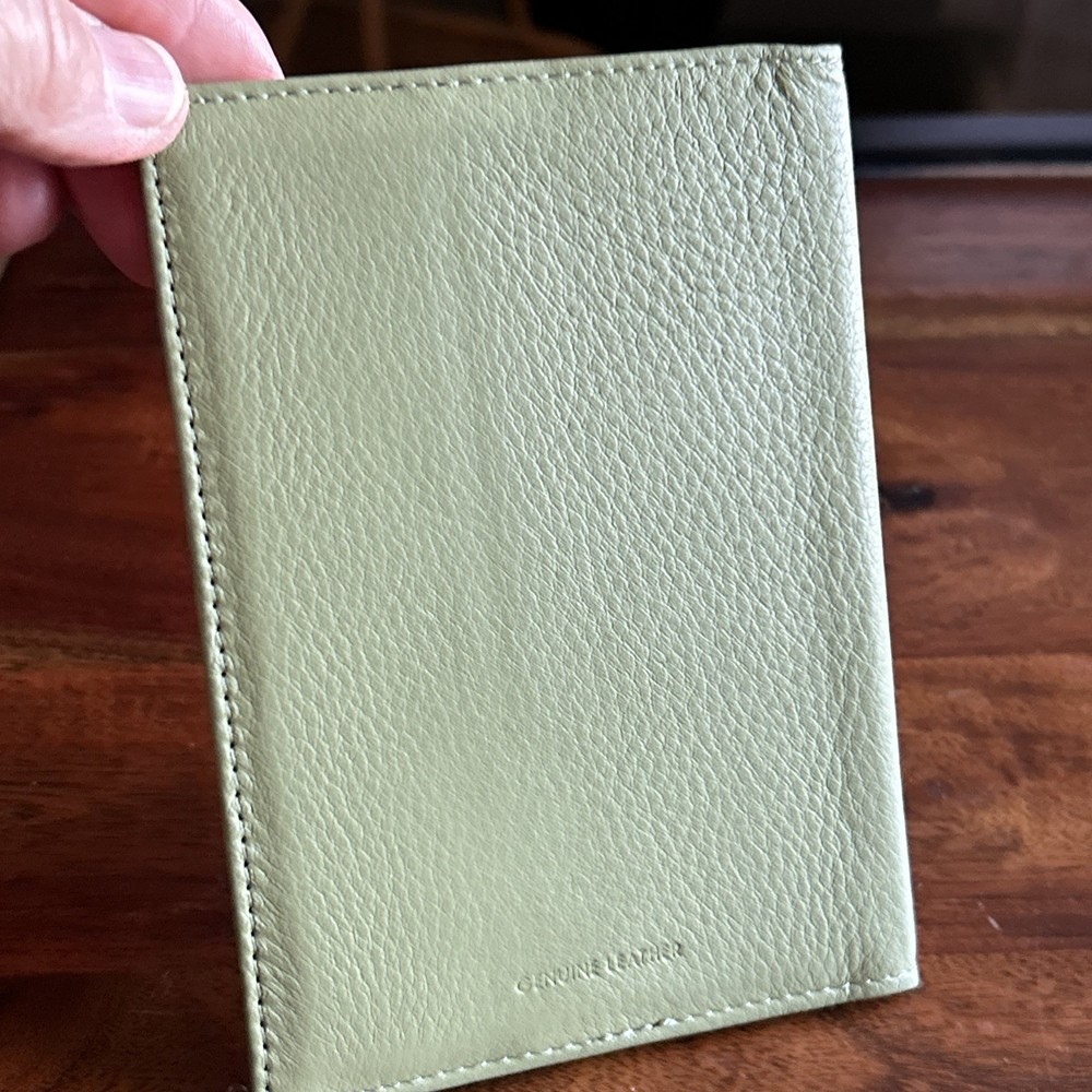 Wilson’s Leather Green Passport Cover