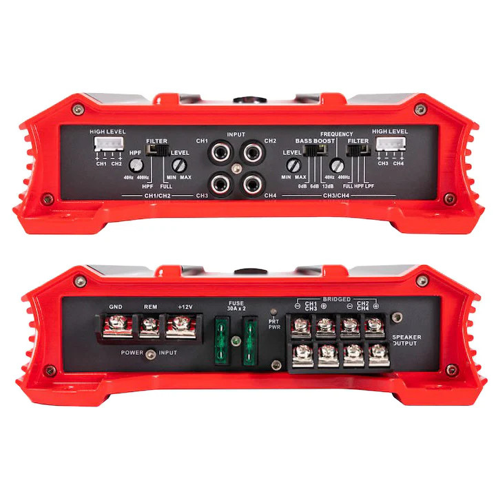 Crunch GP20004 4 Channel Amplifier, 2000 Watts - OPEN BOX